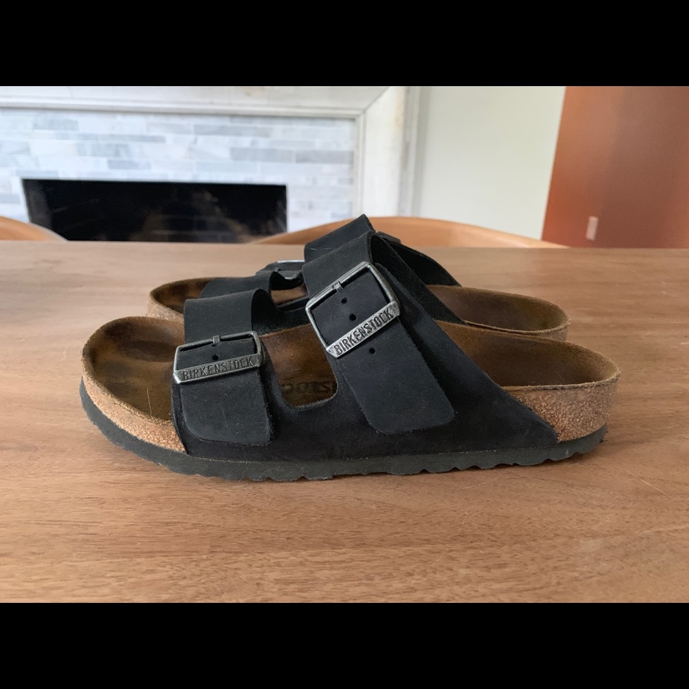 Birkenstocks Arizona Black Leather